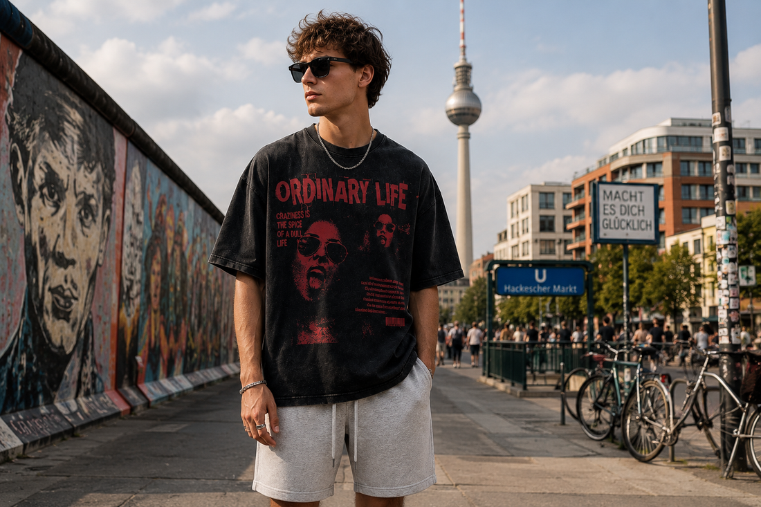 Vintage Oversized T-Shirt für Herren | Streetwear 2026 | Stilvra